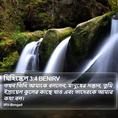 যিহিষ্কেল 3:4 BENIRV Bible Verse Image