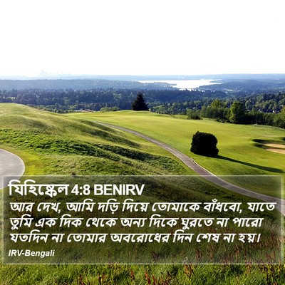 যিহিষ্কেল 4:8 BENIRV Bible Verse Image