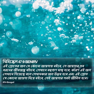 যিহিষ্কেল 47:9 BENIRV Bible Verse Image