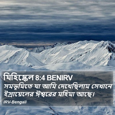 যিহিষ্কেল 8:4 BENIRV Bible Verse Image
