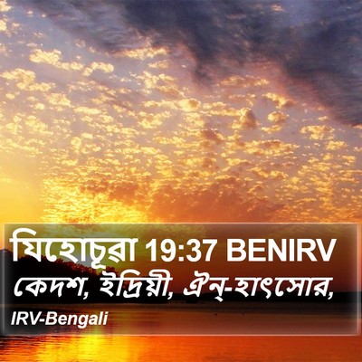 যিহোচূৱা 19:37 BENIRV Bible Verse Image