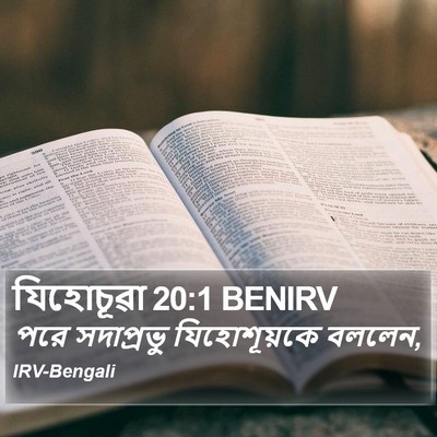 যিহোচূৱা 20:1 BENIRV Bible Verse Image