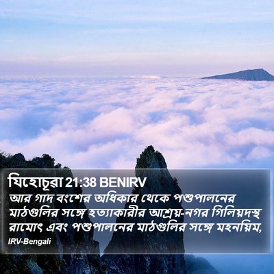 যিহোচূৱা 21:38 BENIRV Bible Verse Image