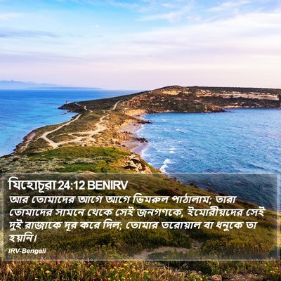 যিহোচূৱা 24:12 BENIRV Bible Verse Image