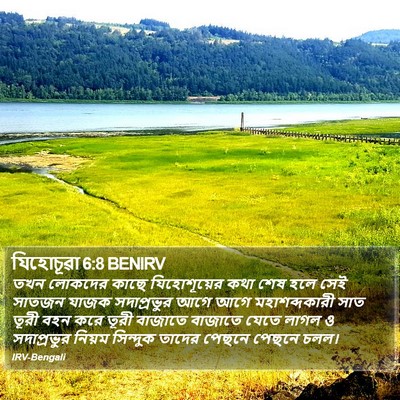 যিহোচূৱা 6:8 BENIRV Bible Verse Image