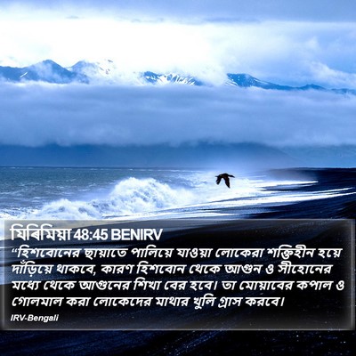 যিৰিমিয়া 48:45 BENIRV Bible Verse Image