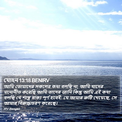 যোহন 13:18 BENIRV Bible Verse Image