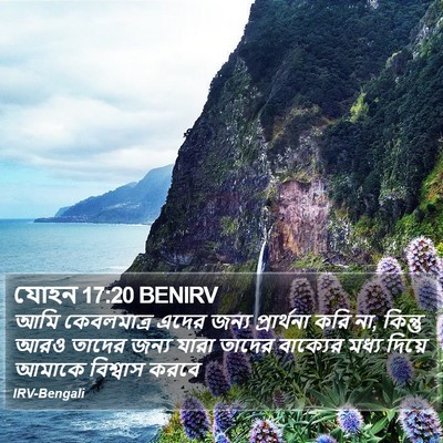 যোহন 17:20 BENIRV Bible Verse Image