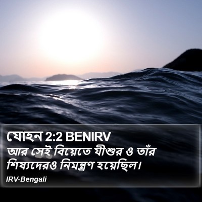 যোহন 2:2 BENIRV Bible Verse Image