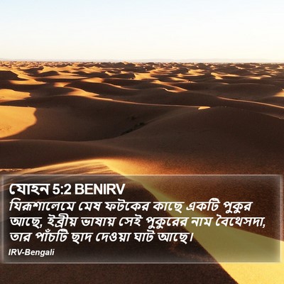 যোহন 5:2 BENIRV Bible Verse Image