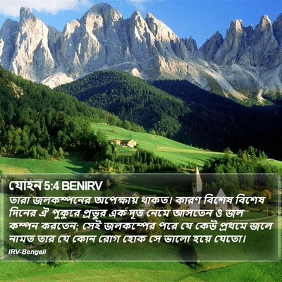 যোহন 5:4 BENIRV Bible Verse Image