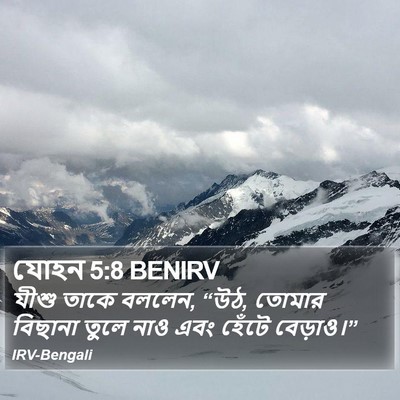 যোহন 5:8 BENIRV Bible Verse Image
