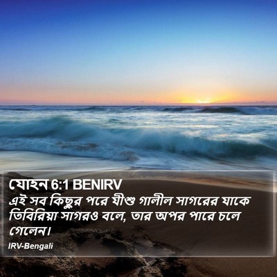 যোহন 6:1 BENIRV Bible Verse Image