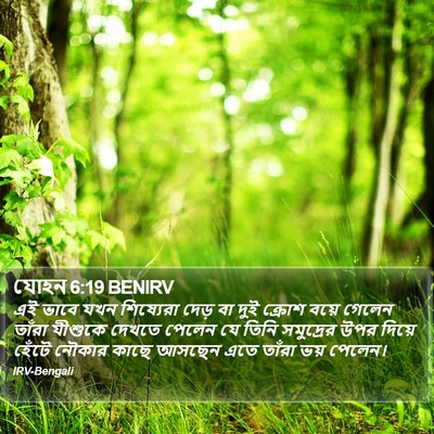 যোহন 6:19 BENIRV Bible Verse Image