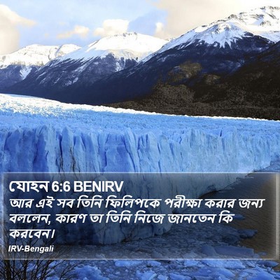 যোহন 6:6 BENIRV Bible Verse Image