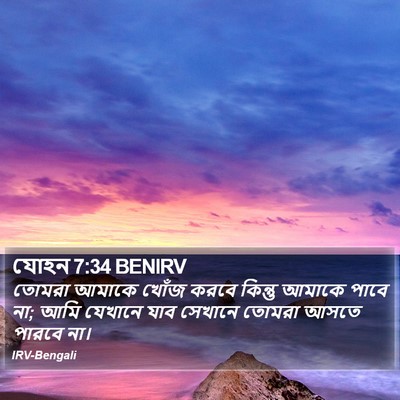 যোহন 7:34 BENIRV Bible Verse Image