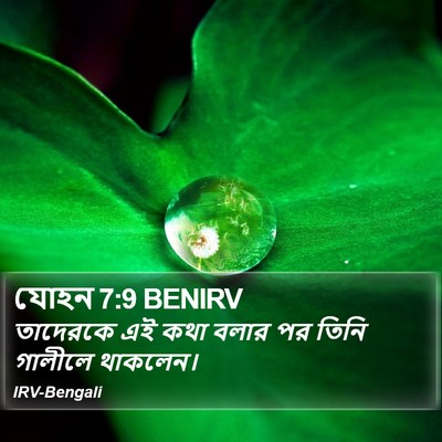 যোহন 7:9 BENIRV Bible Verse Image