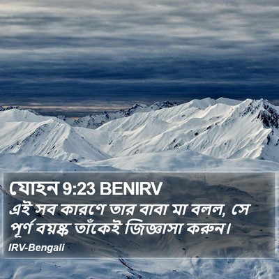 যোহন 9:23 BENIRV Bible Verse Image