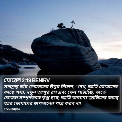 যোৱেল 2:19 BENIRV Bible Verse Image