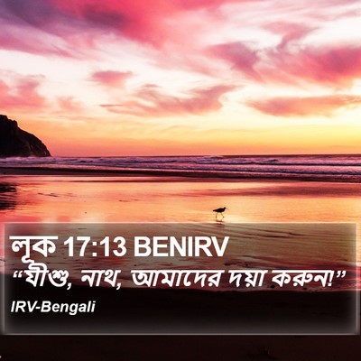 লূক 17:13 BENIRV Bible Verse Image