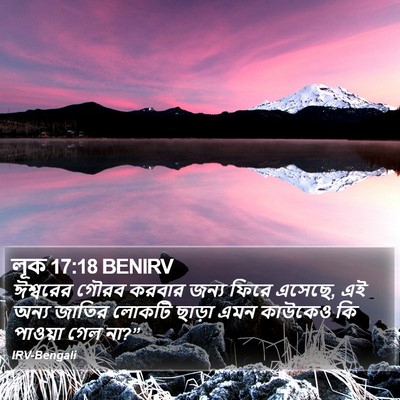 লূক 17:18 BENIRV Bible Verse Image