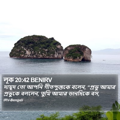 লূক 20:42 BENIRV Bible Verse Image