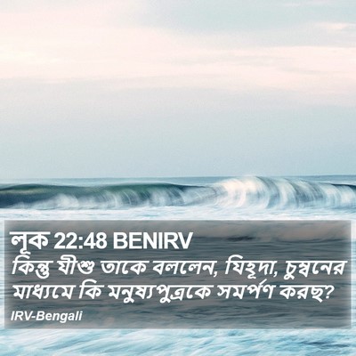লূক 22:48 BENIRV Bible Verse Image