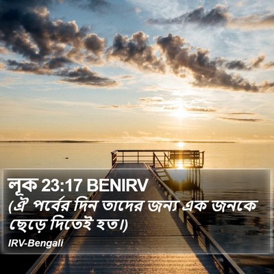 লূক 23:17 BENIRV Bible Verse Image