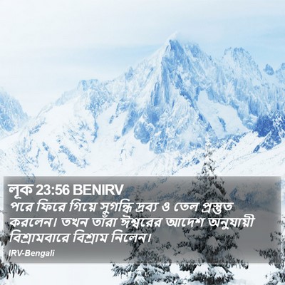 লূক 23:56 BENIRV Bible Verse Image