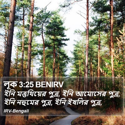 লূক 3:25 BENIRV Bible Verse Image