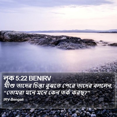 লূক 5:22 BENIRV Bible Verse Image