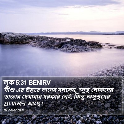 লূক 5:31 BENIRV Bible Verse Image