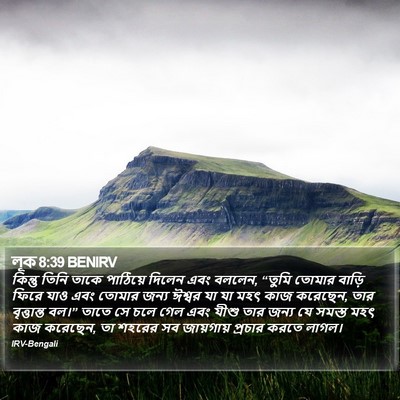 লূক 8:39 BENIRV Bible Verse Image