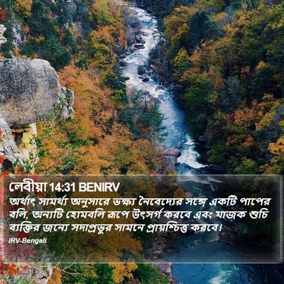 লেবীয়া 14:31 BENIRV Bible Verse Image