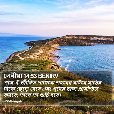 লেবীয়া 14:53 BENIRV Bible Verse Image