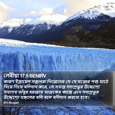 লেবীয়া 17:5 BENIRV Bible Verse Image