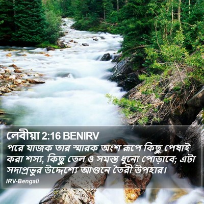 লেবীয়া 2:16 BENIRV Bible Verse Image