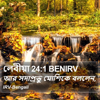 লেবীয়া 24:1 BENIRV Bible Verse Image
