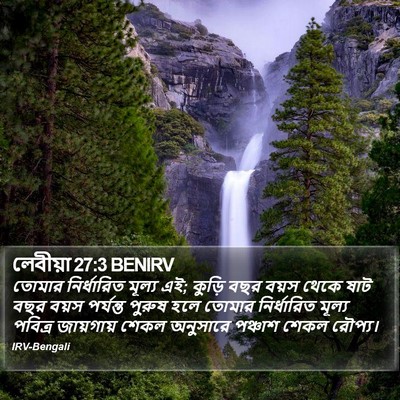 লেবীয়া 27:3 BENIRV Bible Verse Image