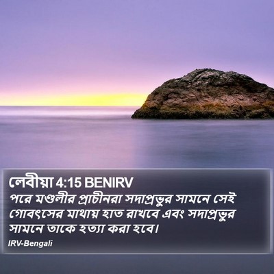 লেবীয়া 4:15 BENIRV Bible Verse Image