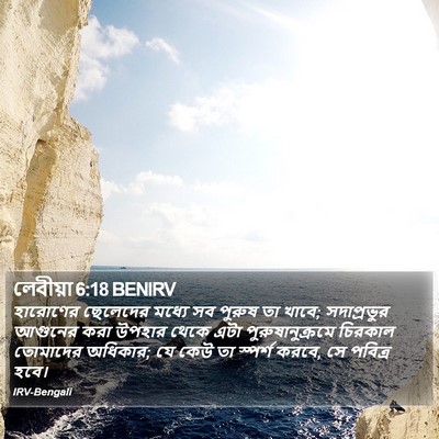 লেবীয়া 6:18 BENIRV Bible Verse Image