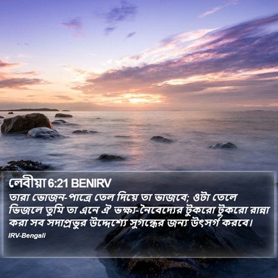 লেবীয়া 6:21 BENIRV Bible Verse Image