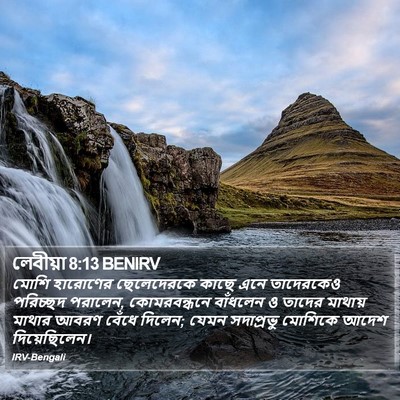 লেবীয়া 8:13 BENIRV Bible Verse Image
