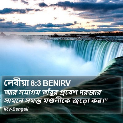 লেবীয়া 8:3 BENIRV Bible Verse Image