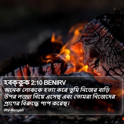 হবক্কুক 2:10 BENIRV Bible Verse Image