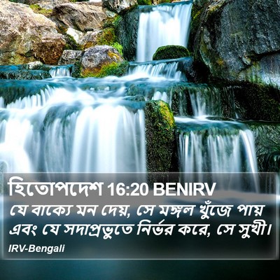 হিতোপদেশ 16:20 BENIRV Bible Verse Image