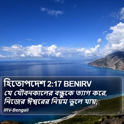হিতোপদেশ 2:17 BENIRV Bible Verse Image