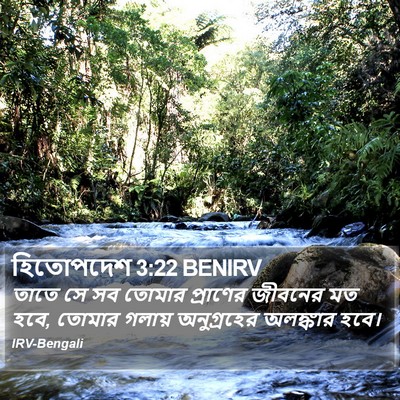 হিতোপদেশ 3:22 BENIRV Bible Verse Image
