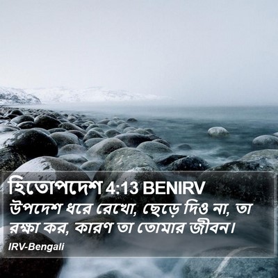 হিতোপদেশ 4:13 BENIRV Bible Verse Image
