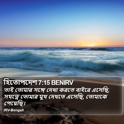 হিতোপদেশ 7:15 BENIRV Bible Verse Image